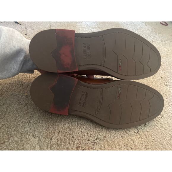 Johnston & Murphy Brown Tie up Dress Shoe Men's Size 8 M - Picture 6 of 8